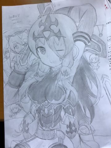 打了这么久的Phi也是时候画点同人了呢