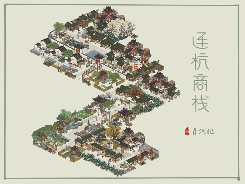 【杭州布局】全景毕业截图