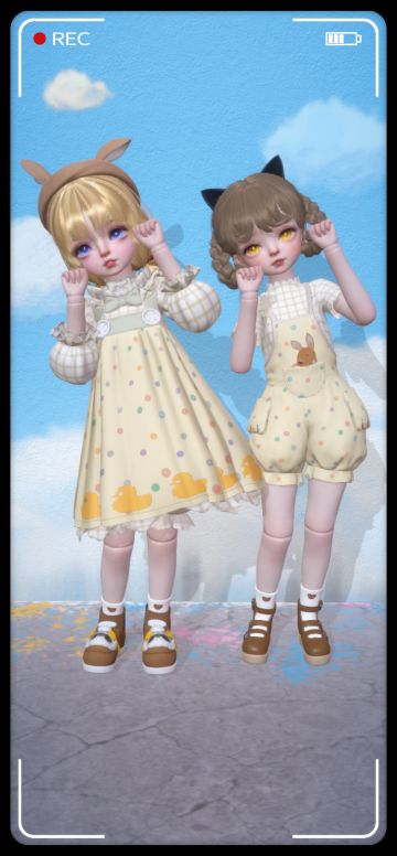 女鹅真的好可爱