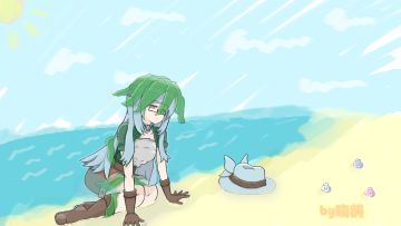 「绘画故事」海潮初生