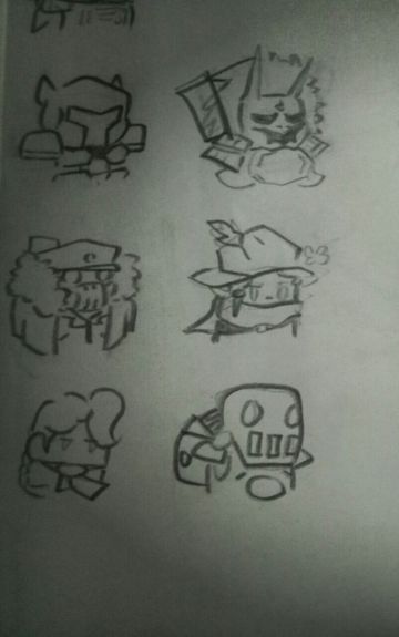 元气骑士 -人物简笔画系列——特典