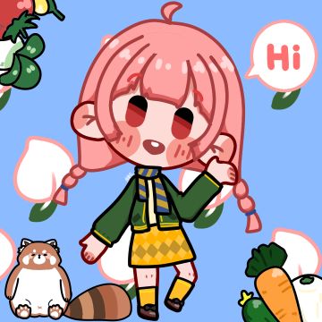 给自家女鹅画几个画