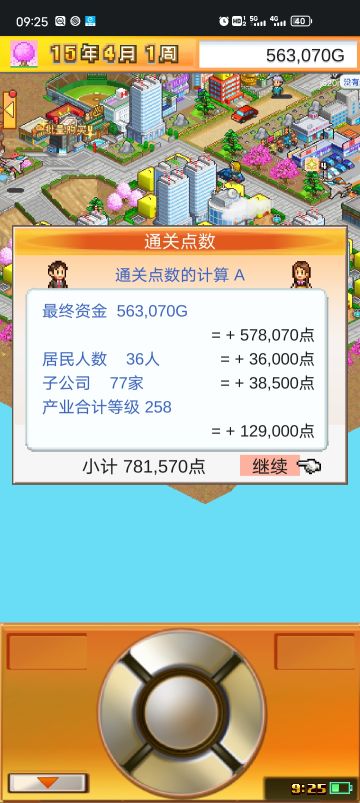 都市大亨物语 通关记录（摩托城）