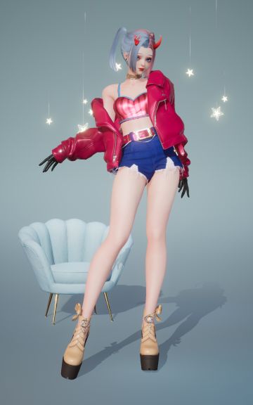 简单的cos小丑女