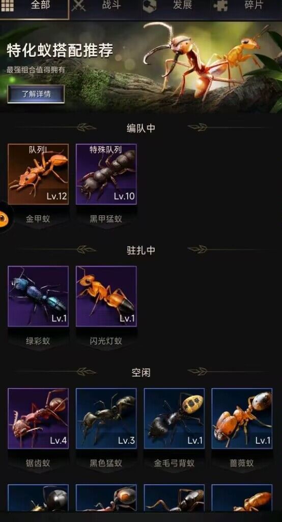 我能配什么队伍？截图