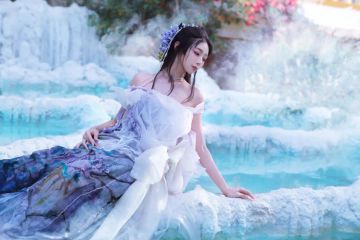 这就是“神仙裙”吗！【晨夕·云中君】染色作业来啦~