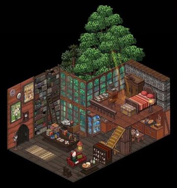 【装修】森の语～嘿嘿，这是一家开在森林里的餐厅，每天宾客都络绎不绝~（重装修了一下，新版重装升级！！）