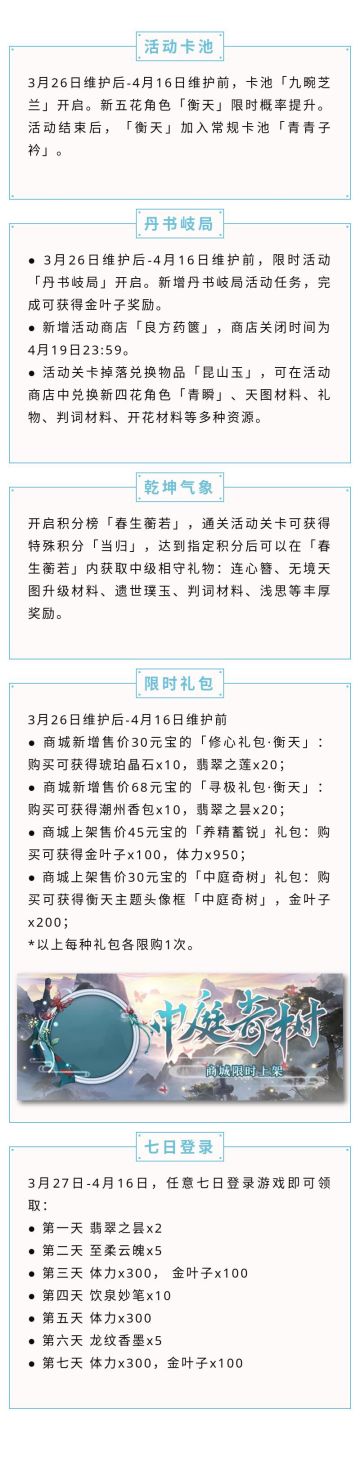 维护更新公告