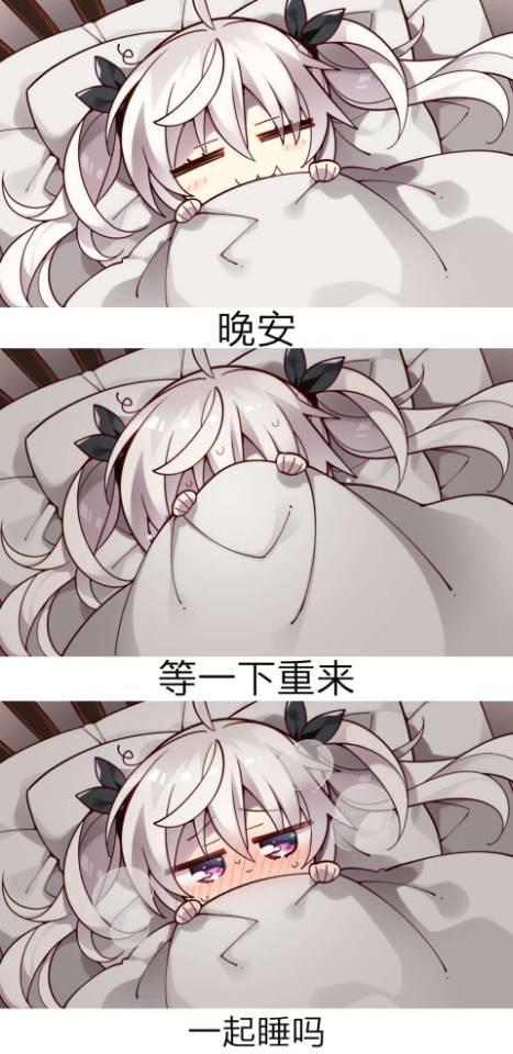 晚安，我就先睡了，你们继续战斗吧截图