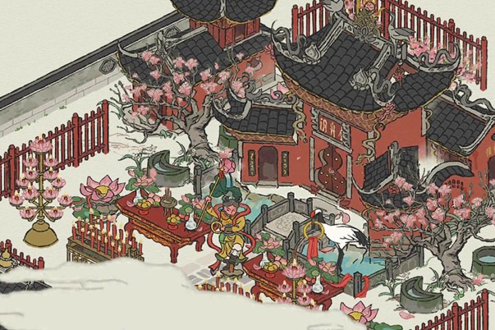 扬州府里的金光宝殿 期待完工!截图