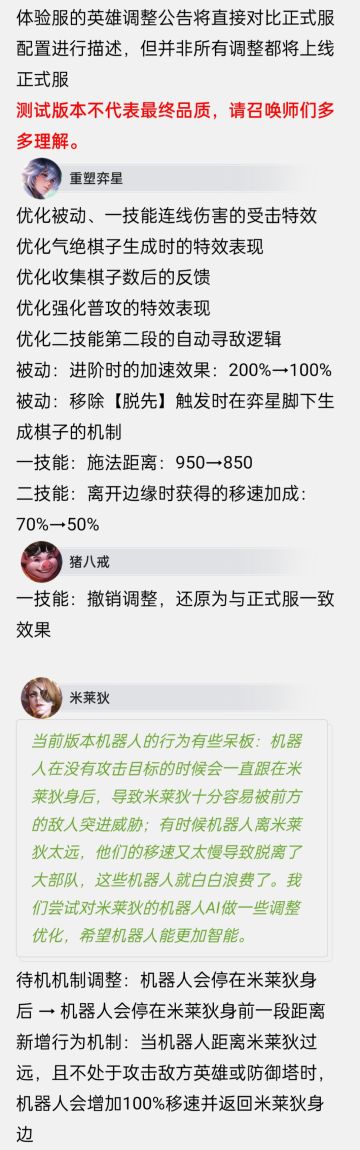 8月20日体验服更新公告：登录送888点券、3000荣耀积分