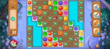 梦幻花园黄金杯58关文字攻略