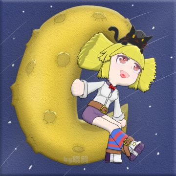 「绘画」银月魔女~