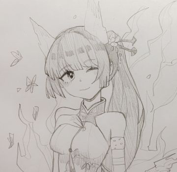 as皓月？抽不到自己画…