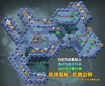 【攻略君】新奇境探险-荒鸦边界 懒人版一图流