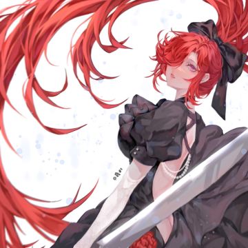 当我用自己的画风画蓝伊老婆🥰