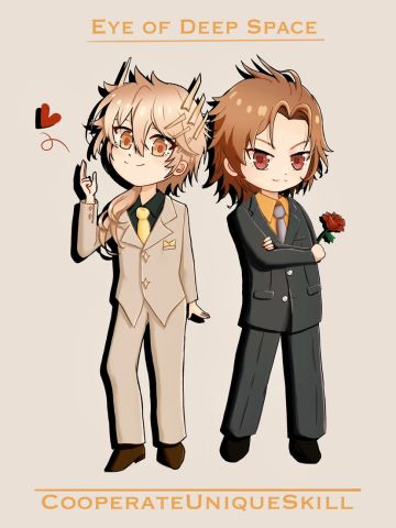 #修正未来同人征集#迟到的520快乐~+阿波罗苏醒日快乐！