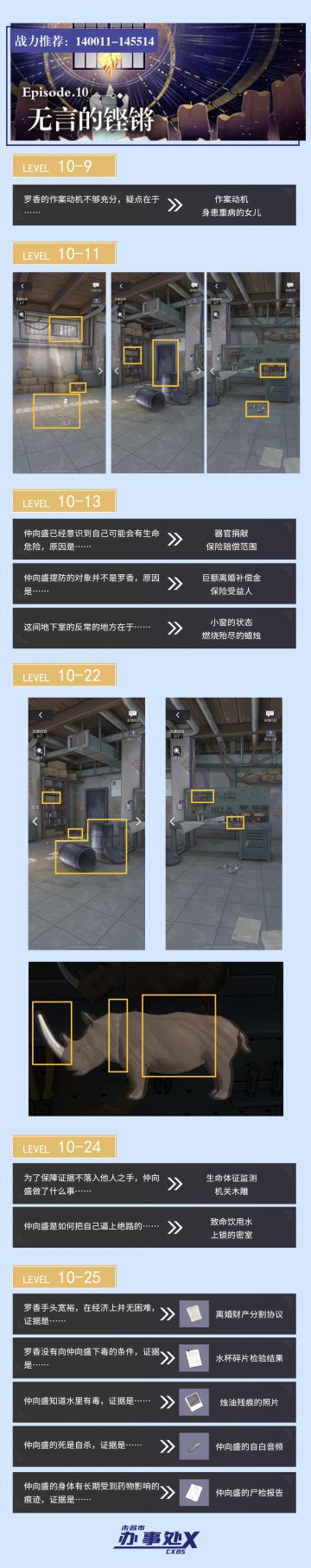 主线第十章过关攻略