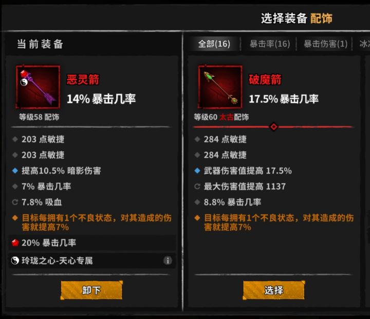 这个装备有换的必要吗截图