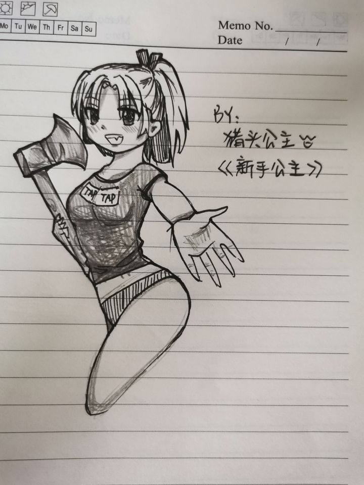 【同人画帖】摸鱼画的妹子时装们截图