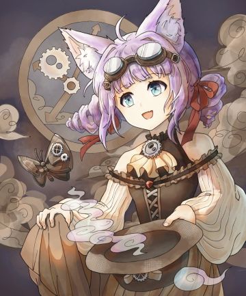 【3.0同人】蒸汽朋克风猫可可