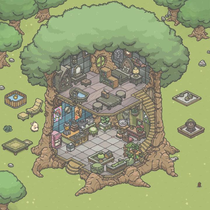 可以给我的树屋打一下分并提点建议吗？截图