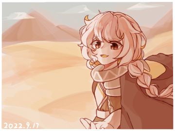 【绘画w】“走吧！”