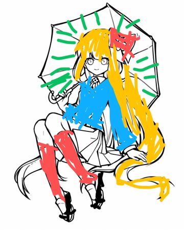 同人作品，就这个大概意思好吧（不会美术）