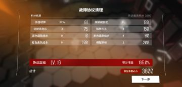 故障协议清理拿到保底了😂，感觉打了好久……