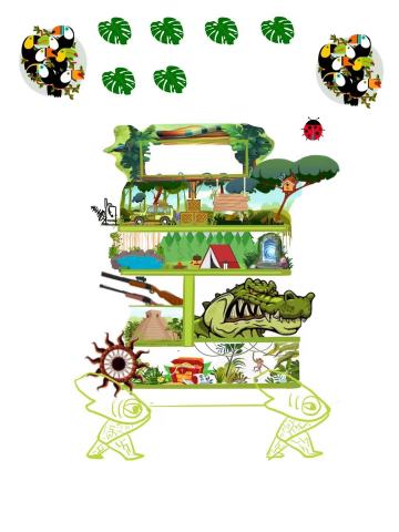 【原创方舟设计】热带雨林探险