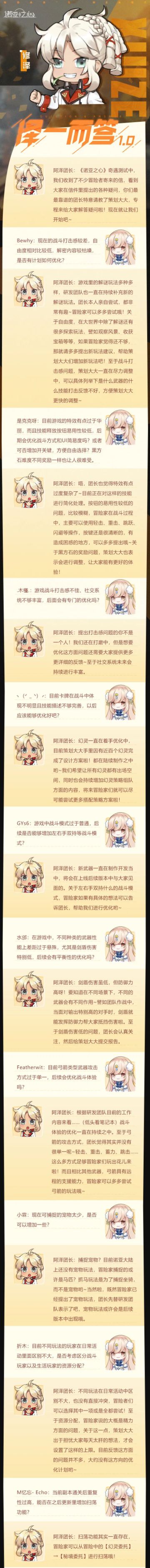 泽一而答丨快来看看这里有你关心的问题吗