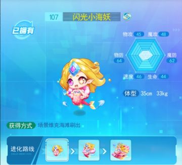 精灵图鉴-闪光小海妖