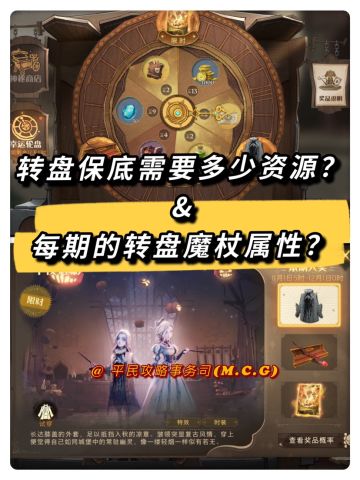 【Q&A：转盘保底需要多少资源？&每期的转盘魔杖属性？】
