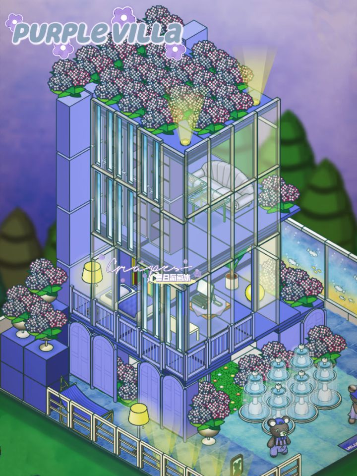 💜香芋紫双层别墅💜截图