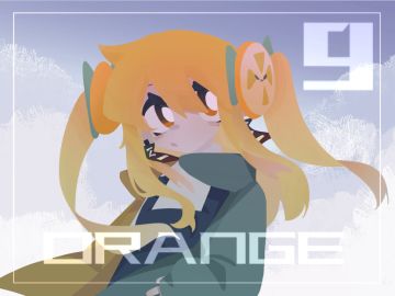 是这样的，群里有人画了双马尾橘九，我也想画，所以画了（