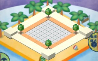 隐藏墙壁法建造13×13四合院型地基想建更大的话继续往四周延伸就可以啦