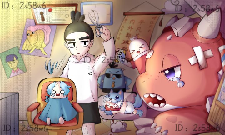 【香肠派对】同人作品截图