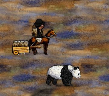 破防，全是熊猫屁股