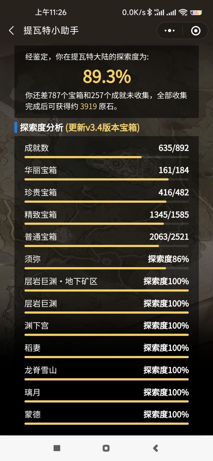 剩那么多宝箱,大世界一个找不到截图