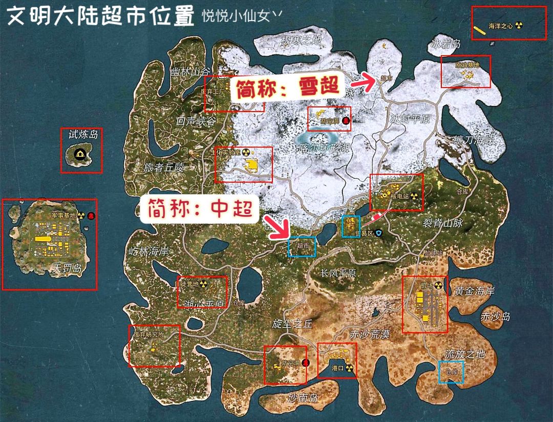 ［幸存者联盟］文明大陆超市详解截图