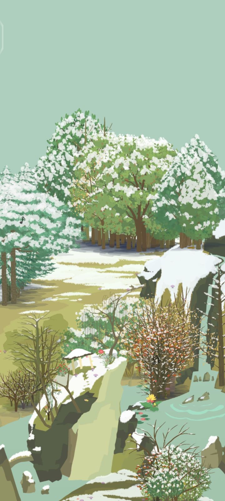 今天山头积雪,想发一个记录自己山头成长的记录贴~截图