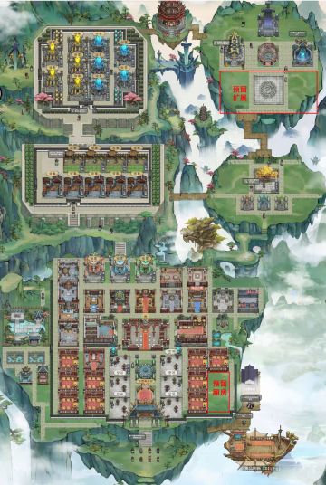 最规整实用的门派布置图