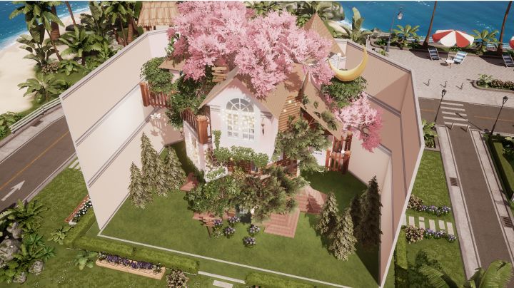 家园建造【🌸樱花树屋🌸】截图