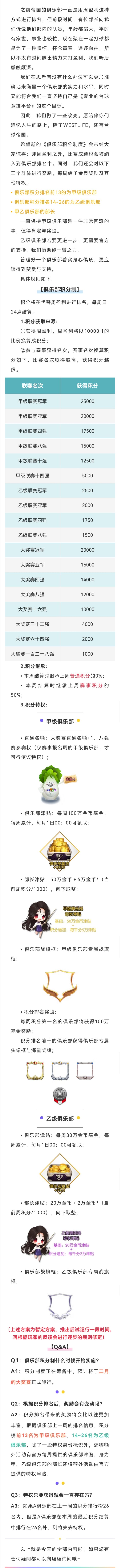 版本爆料 | 俱乐部积分制即将上线！截图