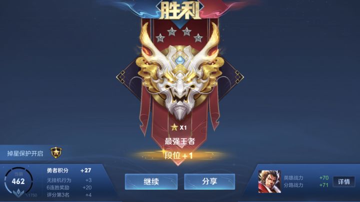 今天也是当混子的一天，大家上王者了吗截图