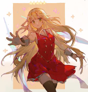 画了7616小可爱！祝二周年快乐啦（＾∇＾）