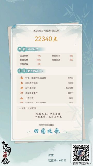 氵一帖 8月修行录总结