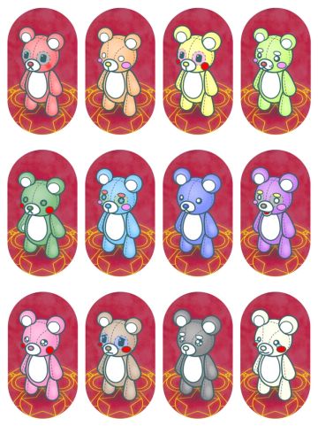 全12色 普通｜光滑｜网格｜毛绒｜金属｜闪亮