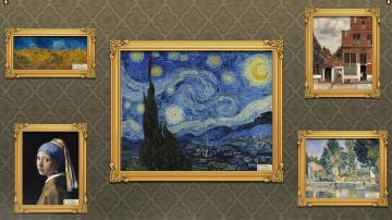 名画展demo通关纪念