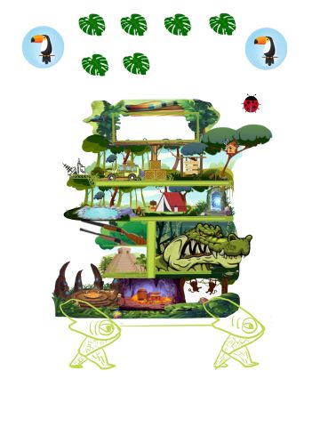 【原创方舟设计】雨林探险方舟第二版